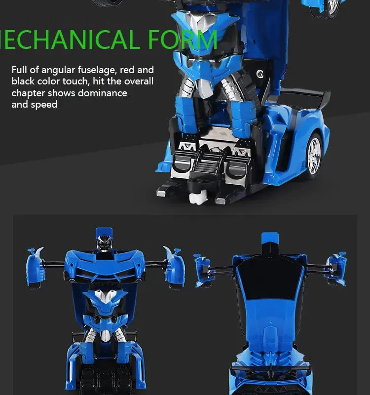RC Car Transformation Robots Sports Vehicle Model Drift Car Toys Cool Deformation Car Christmas Birthday Gifts for Boys Girls