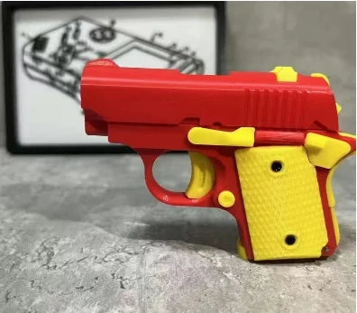 3D Gravity Knife Baby 1911 Edc Toy Gun Model Cannot Shoot 3D Printing Fidget Toy For Kids Adults Boys Birthday Gifts