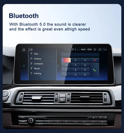 2024 New ID6 ID7 ID8 UI 12.3inc Android System Wireless Carplay AUTO For BMW 5Series F10 F11 CIC NBT Car Video Players GPS NAVI