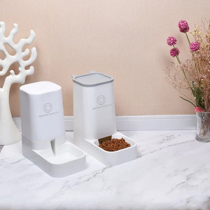 Comedero automático para gatos y perros, dispensador automático de agua, práctico para viajes de corta distancia, gran capacidad, para gatos