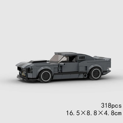 Racing Car City Speed Champions Sports Model Building Blocks DIY Bricks MOC Toy Classic Rally Super Racers Vehicle f1 technique