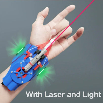 Spiderman Web Shooter ML Legends Spider Man Action Figure Wrist Cobweb Launcher Gloves Accessories Props Toys Gift for Children