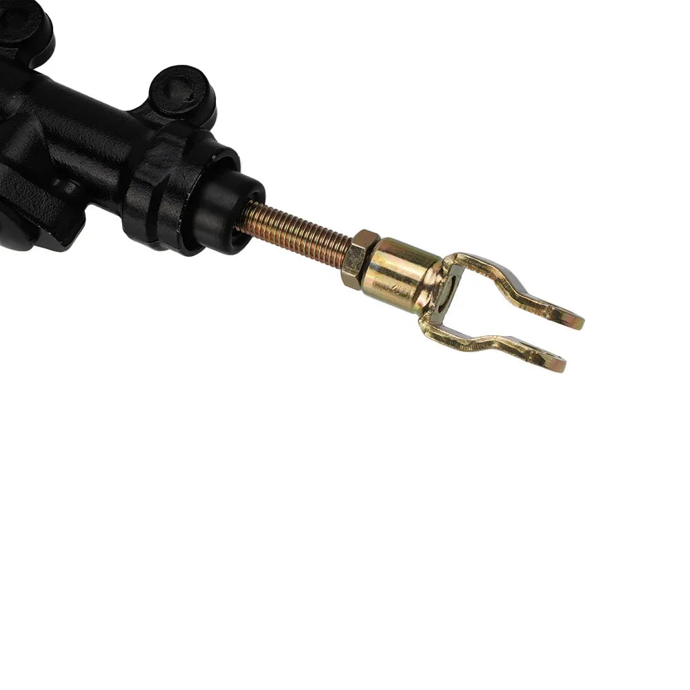 Universal Black Hydraulic Rear Foot Brake Master Cylinder Pump with Reservoir For Chinese ATV Quad Pit Dirt Bike Go Kart