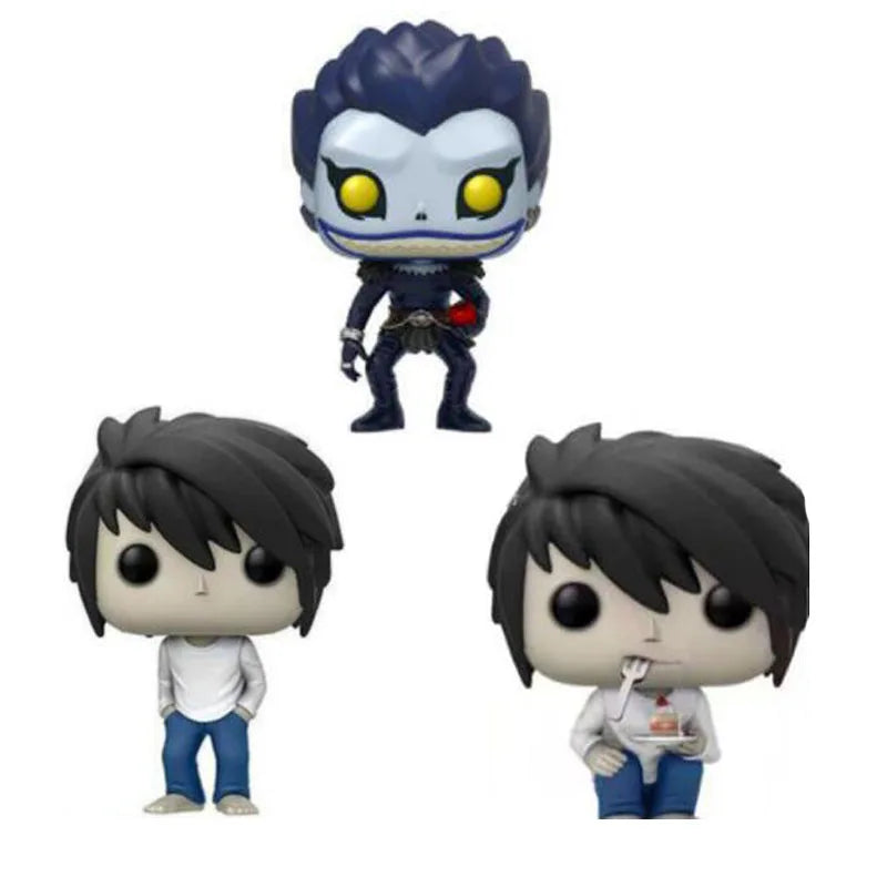 Anime Death Note Ryuk L Light 10cm Action Figure Toys