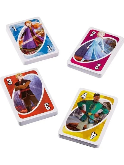 ONE FLIP! Board Games Playing Cards UNO Harry Narutos TOTORO Christmas Card Table Game for Children Adults Kid Birthday Gift Toy