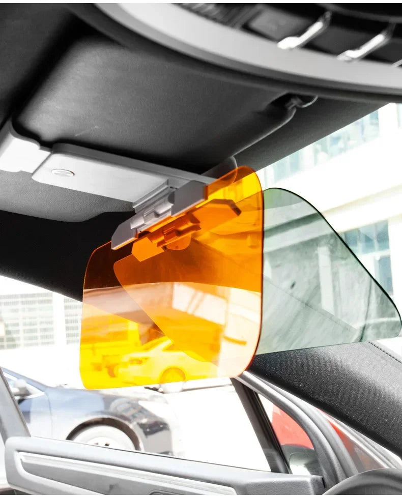 2 in 1 Car Sun Visor Goggle Night Vision Driving HD Anti Sunlight Dazzling Day Mirror Anti-UV Auto Interior Mirrors Sunshades