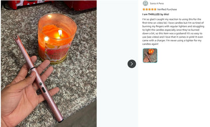 360° Outdoor Kitchen Lighter USB Rechargeable Portable Electronic Lighter Safety Lock Eco-friendly For Candles Gas Stoves