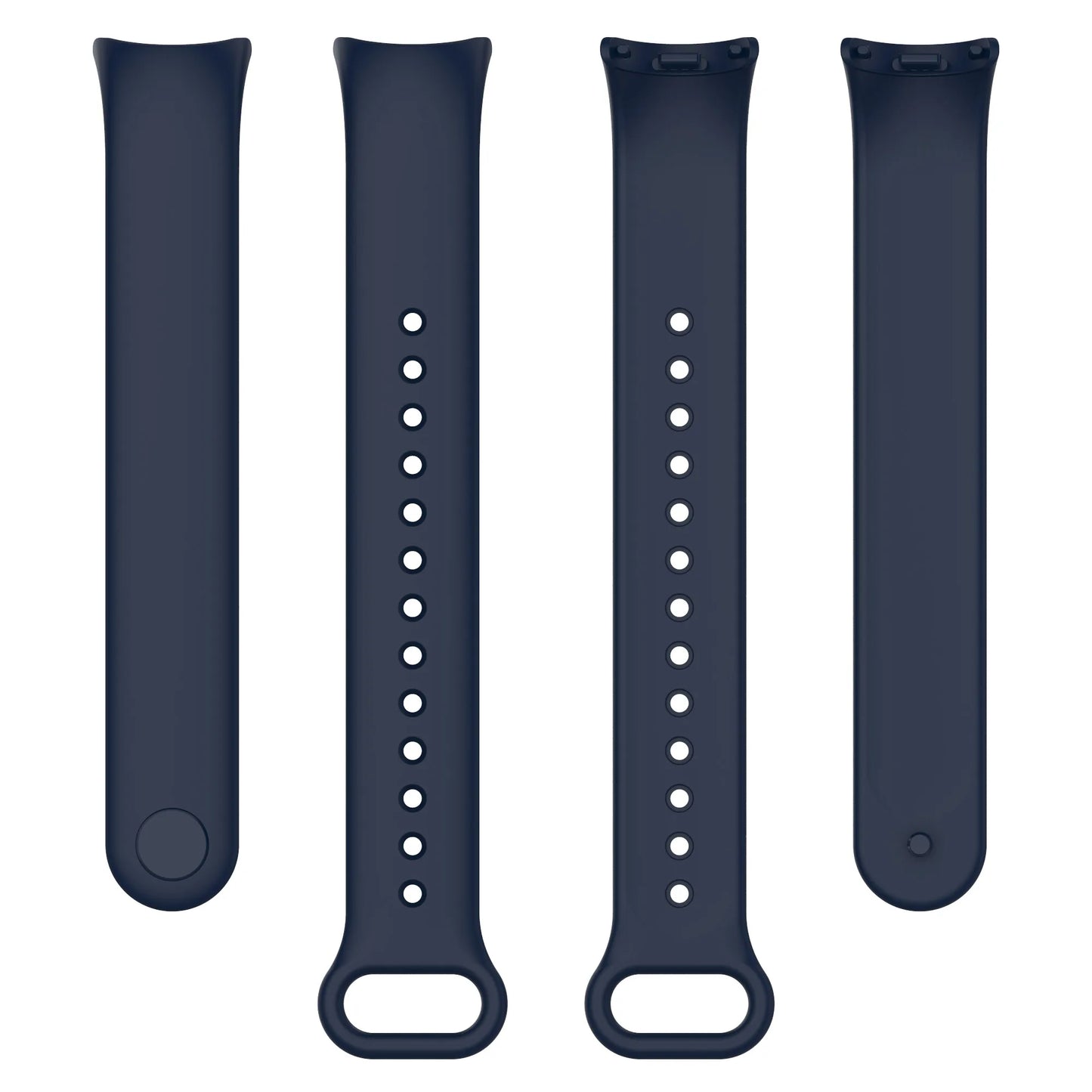Silicone Strap For Xiaomi Smart Band 8 NFC Solid Bracelet Replacement Wristband Mi band 8 Waterproof Sport Watchband Accessories
