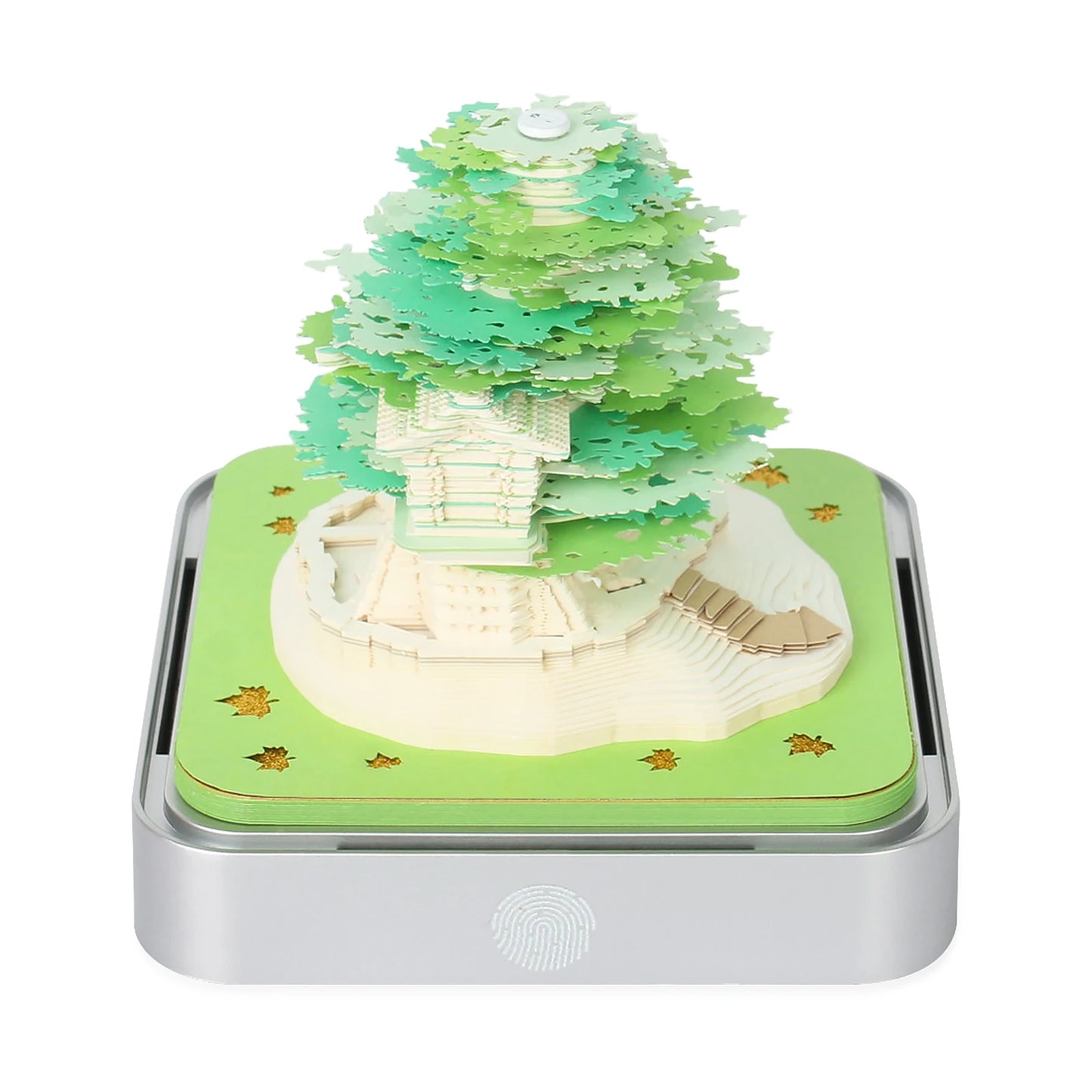 3D Omoshiroi Block Memo Pad Notepads Magical Calendar Magic Castle Sakura Tree Sticky Note Luxury Novelty Gift Items