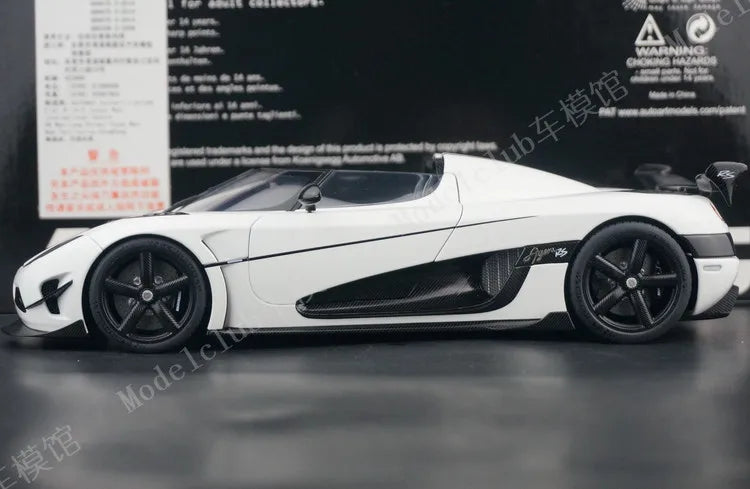 Autoart 1:18 Agera RS Simulation Limited Edition All Open Alloy Metal Static Car Model Toy Gift