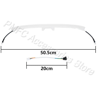 PMFC Ambient Light Rear Seat Light Backrest Luminous Light Modified 64 Colour For Mercedes Benz C Class W205 GLC X253