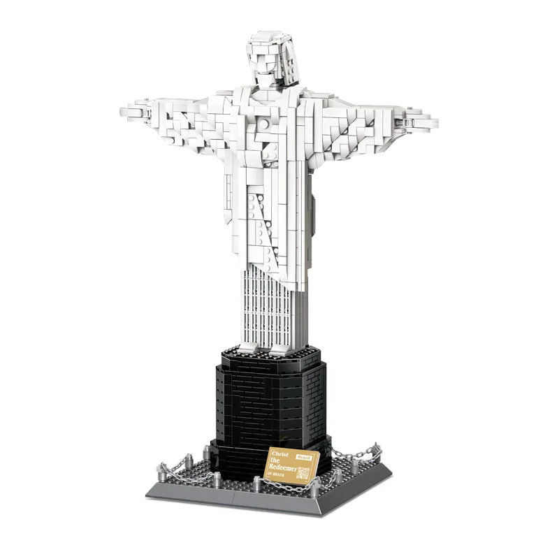 Wange Blocks World Architecture Building Bricks Castle Villa House Big Ben Church DIY Toys for Man Gifts Girl Adult Present