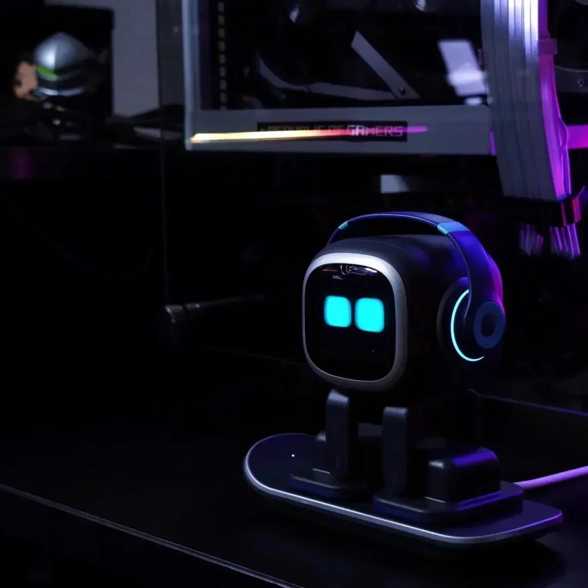 Smart Emo Robot Intelligent Emotional Voice Emopet Interaction Accompany Ai Children's Electronic Emo Pet Desktop Decoration Toy