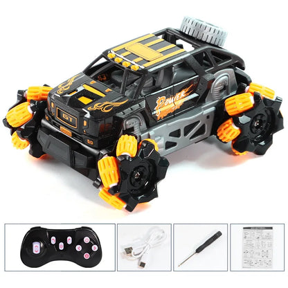 RC Car Mini Stunt Drift Car Gesture Sensing with Led Lights 2.4G Radio Remote Control Electric Toy Power Wheels Off Road Racing