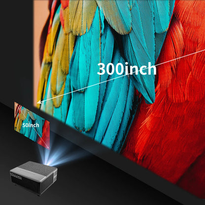 Projecteur 1080P WiFi Full HD LED Projecteur 2K 4K TV Vidéo Film Smartphone Home Cinéma TD98 Beamer Cinéma Grand Écran