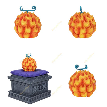22 Styles One Piece Devil Fruit Figuer GK Eustass Kid Magnet Magnet Kaidou Fish Fish Luffy Gum Gum Fruit Collectible Model Toys