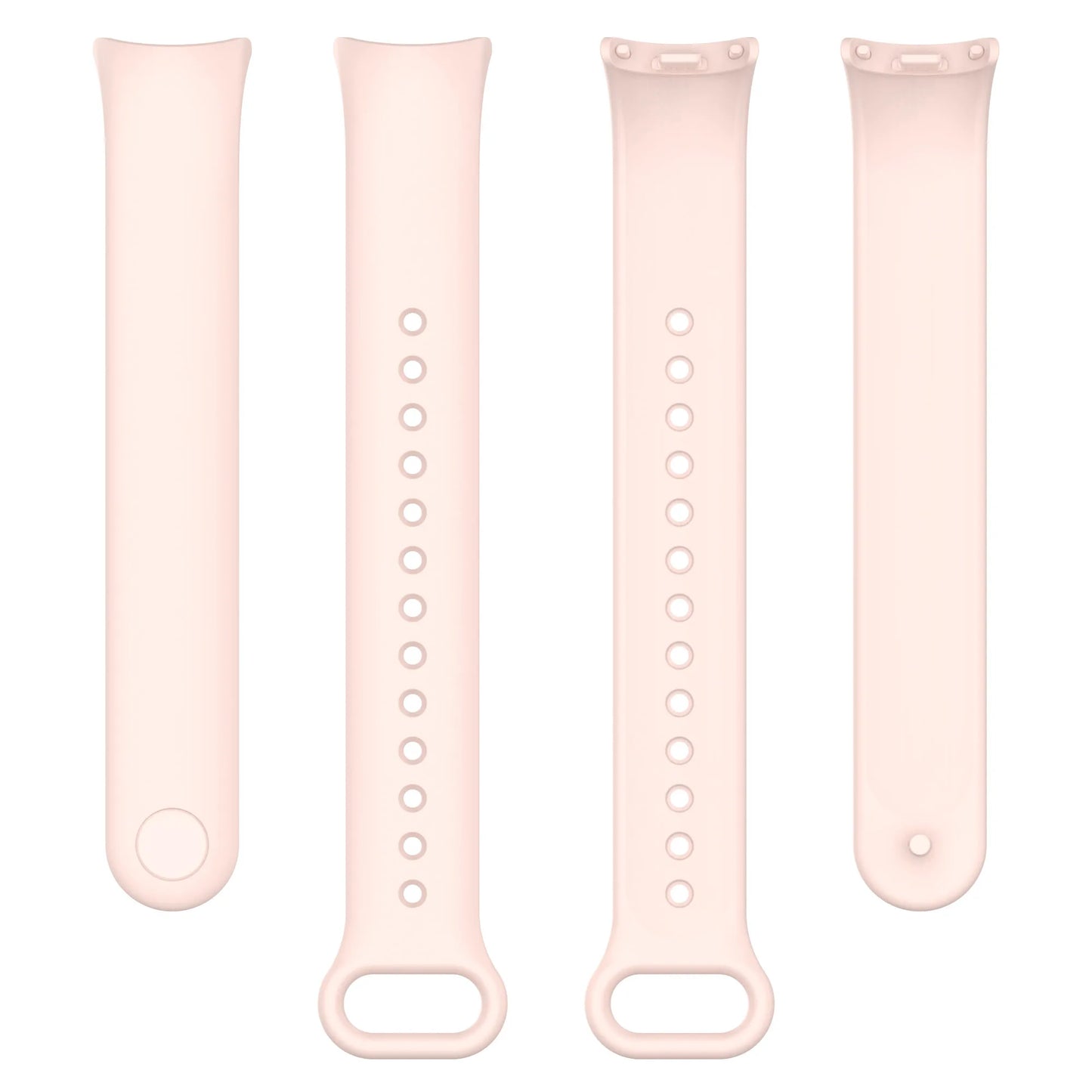 Silicone Strap For Xiaomi Smart Band 8 NFC Solid Bracelet Replacement Wristband Mi band 8 Waterproof Sport Watchband Accessories