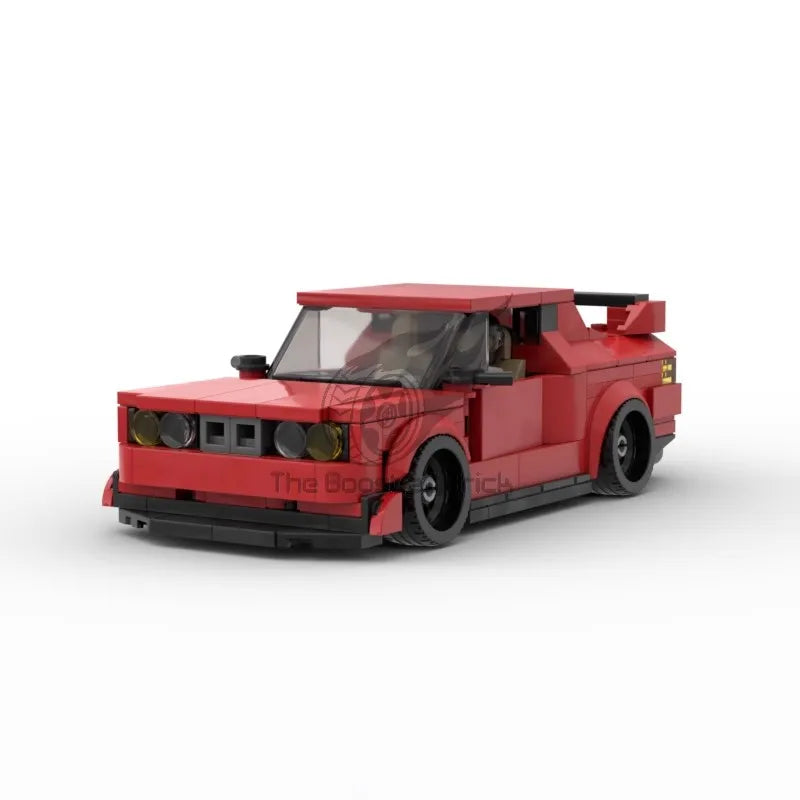 Bricklink Technical Car City Speed Champions M3 E30 E36 E46 GTR 635CSi 850CSi Vehicles Sets Building Blocks Toys Children Gift