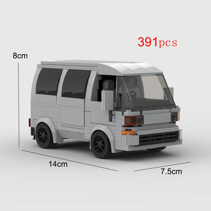 Toy MOC SUV Speed Champion City Car Racer Classic off-road Building Blocks Brick Racing Super Technique Creative Garage DIY Set
