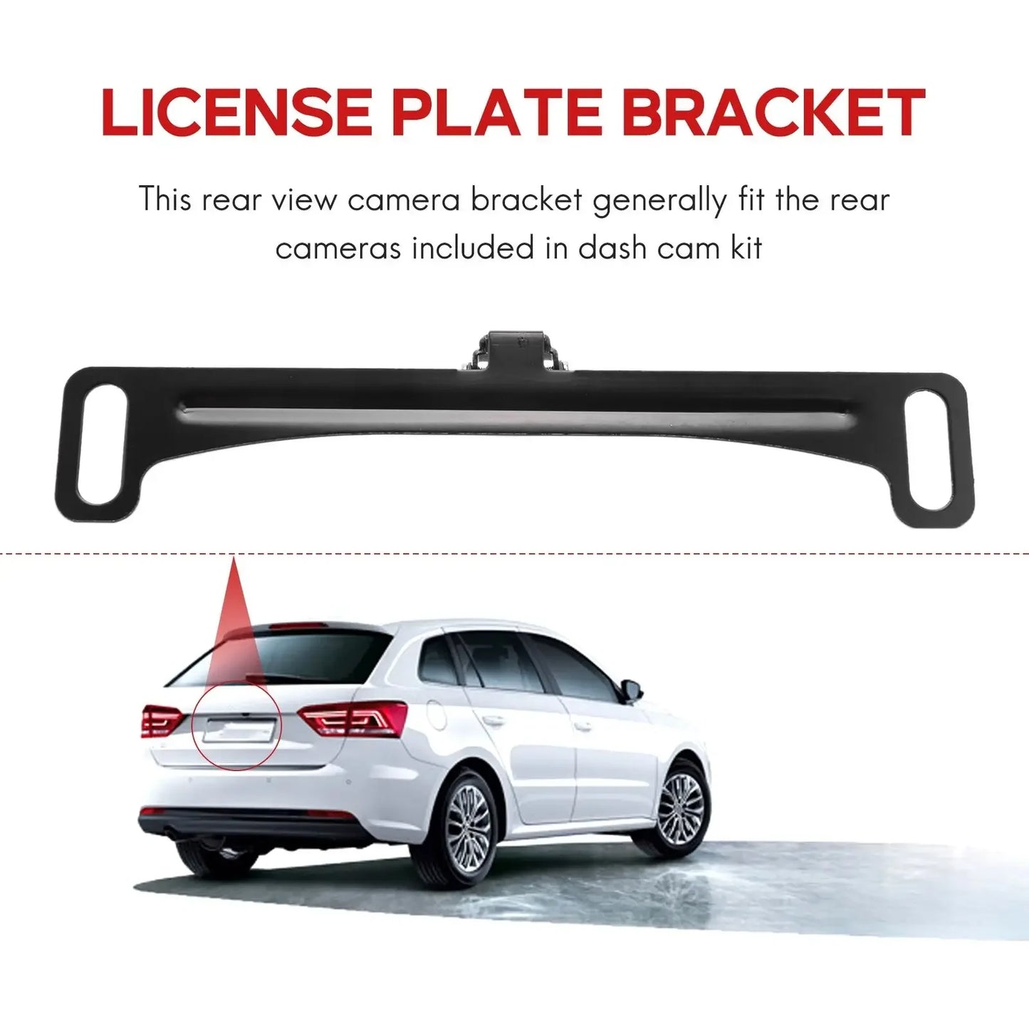 4led Car Rear View Backup Camera 4.3inch HD Display LCD Monitor Parking System Full Set For Pickup Van RV Easy Installation