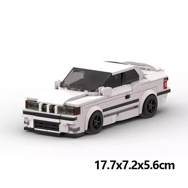 Bricklink Technical Car City Speed Champions M3 E30 E36 E46 GTR 635CSi 850CSi Vehicles Sets Building Blocks Toys Children Gift