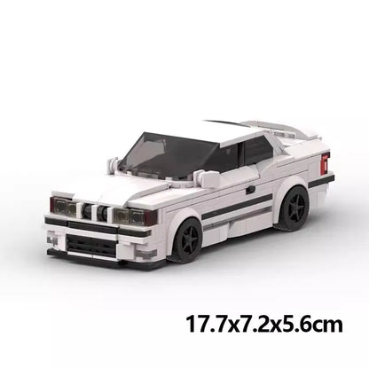 Bricklink Technical Car City Speed Champions M3 E30 E36 E46 GTR 635CSi 850CSi Vehicles Sets Building Blocks Toys Children Gift