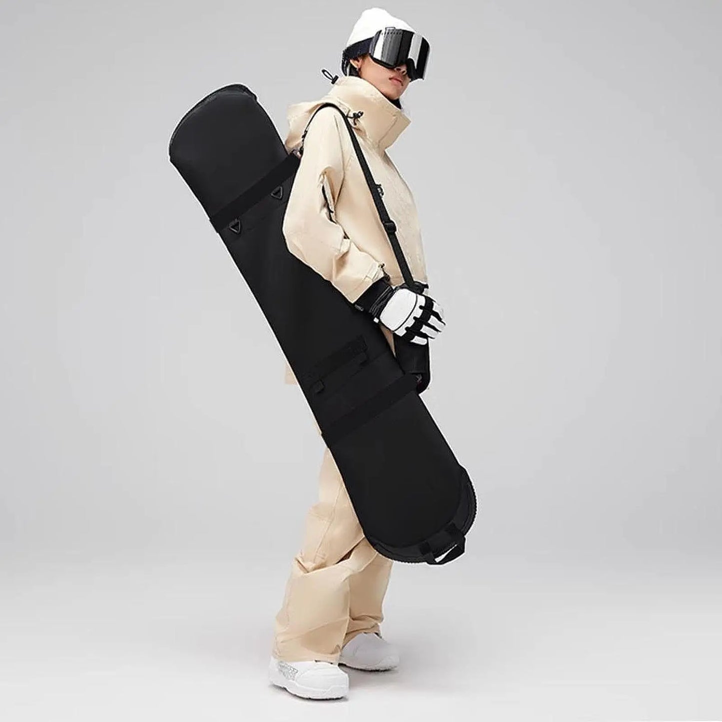 Snowboard Sleeve with Padded Shoulder Straps Snowboard Bag for Skateboarding Skating Outdoor Activities Winter Sports Outdoor