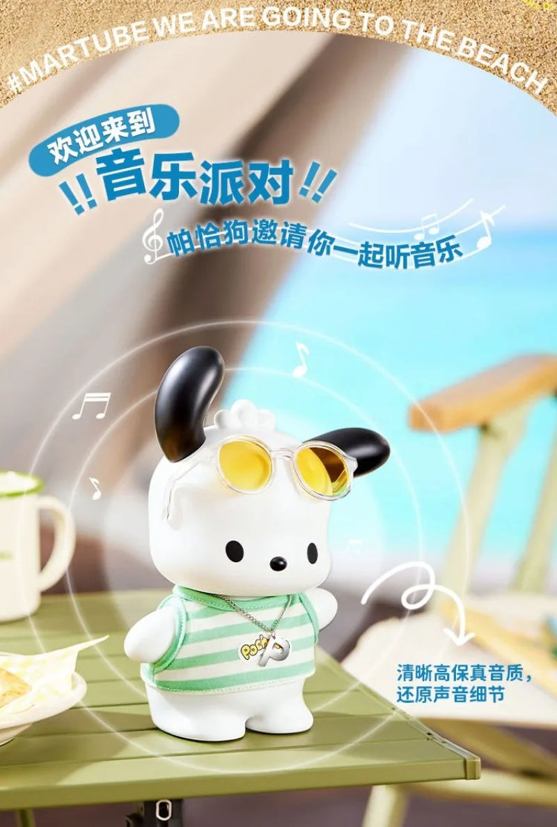 Sanrio Kawaii Pochacco Speaker Birthday Gift for Girls Boyfriend Girlfriend Valentine's Day Gift Cartoon Desktop Ornaments