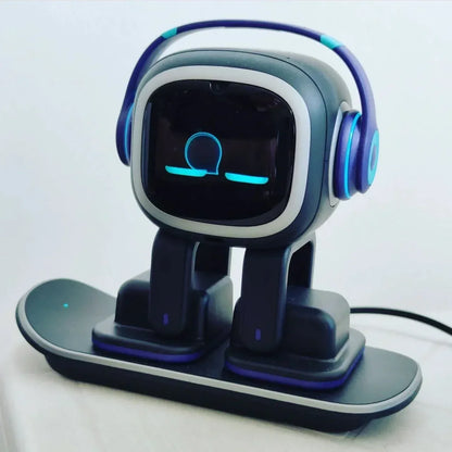 Smart Emo Robot Intelligent Emotional Voice Emopet Interaction Accompany Ai Children's Electronic Emo Pet Desktop Decoration Toy