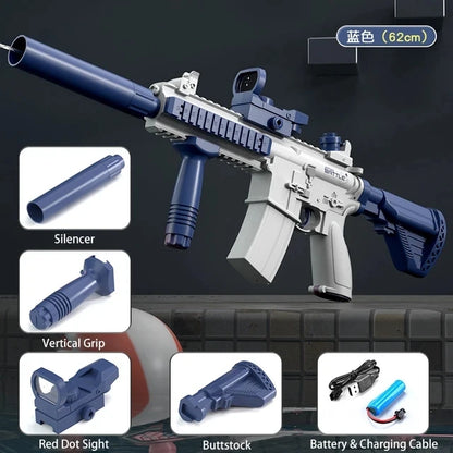 Summer hot selling wholesale prices for children's water gun toys, space science fiction designs, electric water guns, water bat