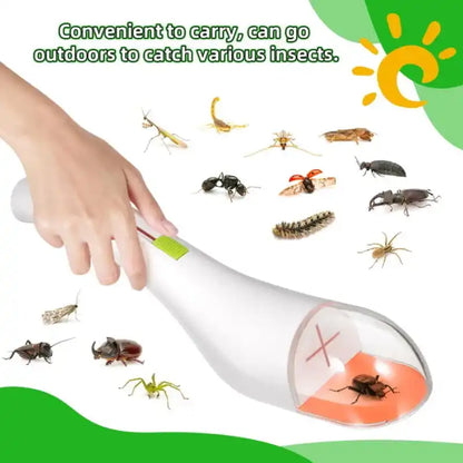 Quick-Release Insect Catching Tool Insect Bug Catcher Magnifying Insect Bug Box Viewing Insects Explore Contactless for Kids