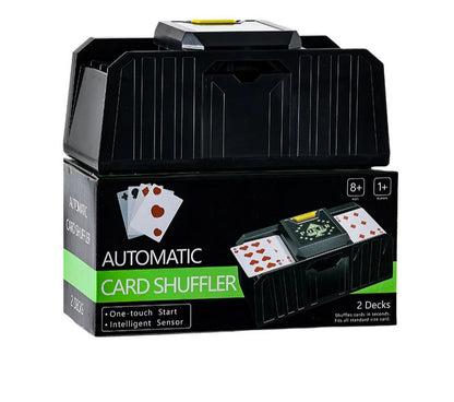 Mélangeur de cartes automatique Mélangeur de cartes de poker électrique à 2 jeux Mélangeur automatique de cartes à capteur / chronométré Machine de mélange de poker
