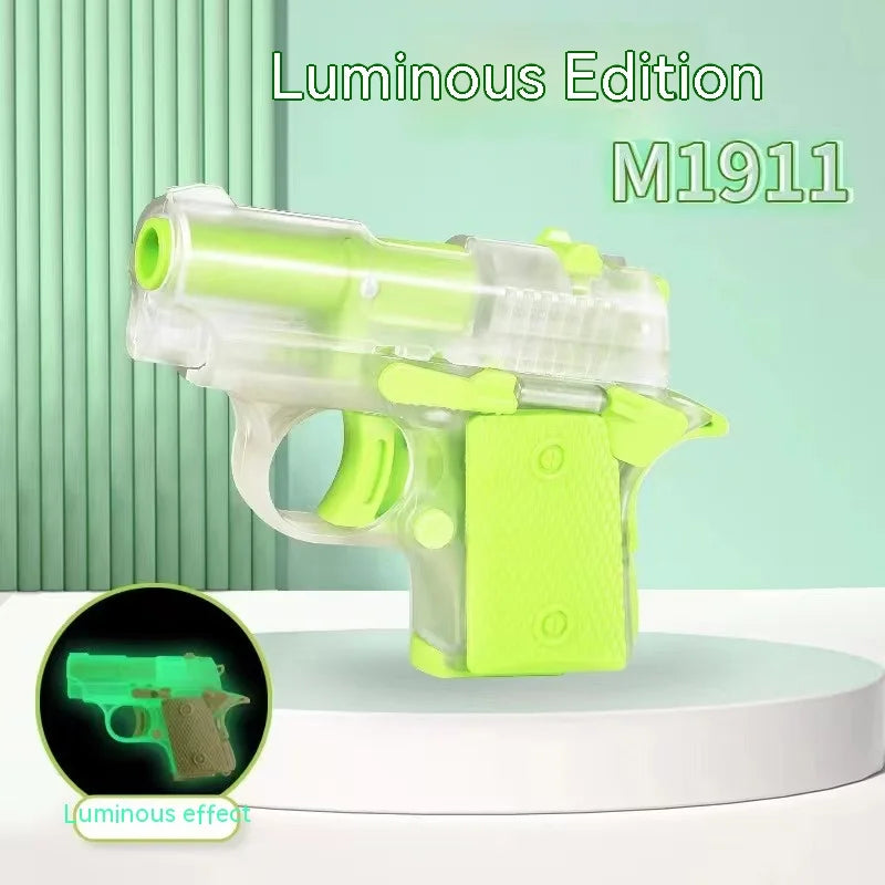 3D Gravity Knife Baby 1911 Edc Toy Gun Model Cannot Shoot 3D Printing Fidget Toy For Kids Adults Boys Birthday Gifts