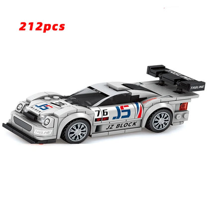 67 models City Racing Car Speed Champions Sports Building Blocks Bricks Classic Rally Super Racers F1 Great Vehicles kits toys