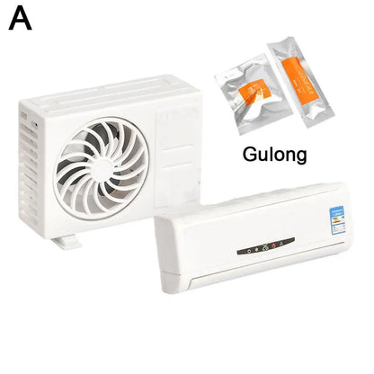 Car Air Freshener Mini Air Conditioner Model Decorative Aromatherapy Machine Lasting Fragrance Perfume Ornaments Auto Interior