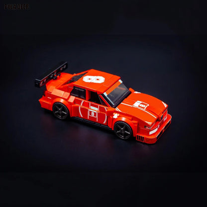 Poladeer 379 Pcs Speed ​​Champion V6TI DTM, Blocs De Construction Créatifs Et Personnalisés, Modèle De Puzzle, Jouet Cadeau