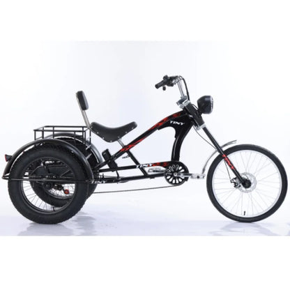 3-Wheeled Electric Tricycle for Adults, 15Ah, 30Ah, 50Ah, 350W,20 ", 3 Wheeler Electric Bicycle for Old People, Basket Ebikes