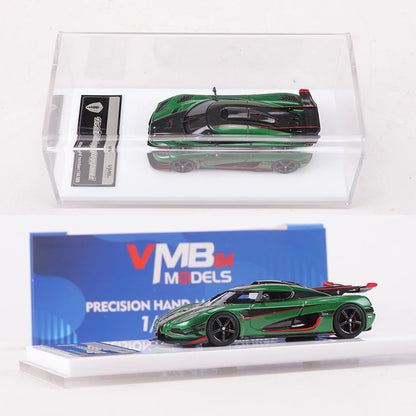 VMB 1:64  One 1 Blue/Silver Resin Model Car Limited Edition