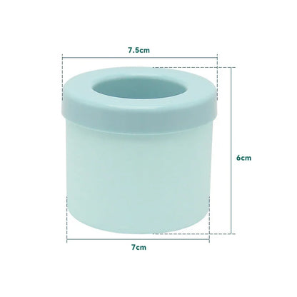 Silicone Ice Cube Mold Round Ice Bucket Summer Homemade DIY Refrigerator Freeze Maker Creative Ice Cube Mold Barware Tools