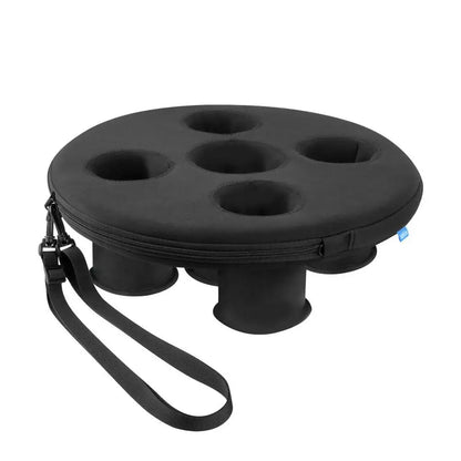 5 Holes Floating Drink Holder Hot Tub Drink Tray With Floating Tray For Pool Parties Beach Spa Hot Tub Drink Floaties Pool