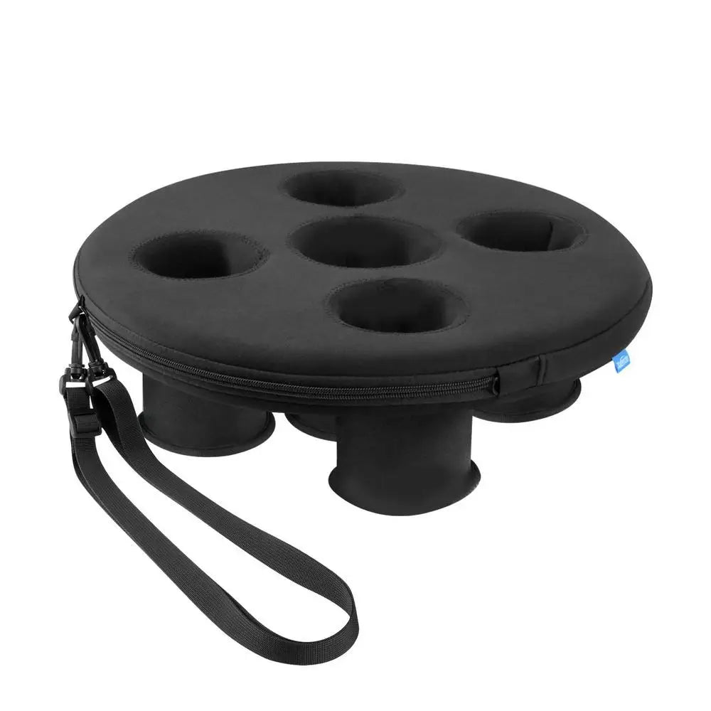 5 Holes Floating Drink Holder Hot Tub Drink Tray With Floating Tray For Pool Parties Beach Spa Hot Tub Drink Floaties Pool
