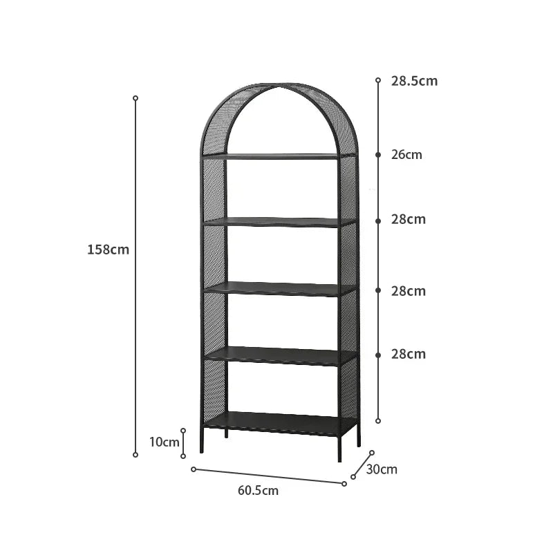 Rack Multi-purpose Shelf Shelves Storage Modern Furniture Living Room Cabinets Organizer Display Stand Library Book Libreros