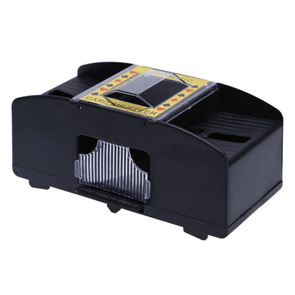Automatic Playing Cards Shuffler Poker Casino 1/2 Deck Card Shuffling Machine USB Battery-Operated Electric Poker Card Shuffler