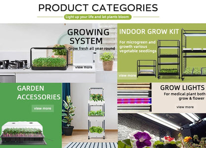 Smart Indoor Gardening System Plant Grow Light Led Herbs Planter Indoor Kit Plant Garden Stand
