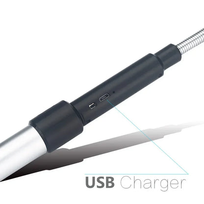 70 CM BBQ Candle USB Lighters  Long adjustable Rechargeable Kitchen Windproof Cigarette Lighters Plasma Pulsed Powerful Arc
