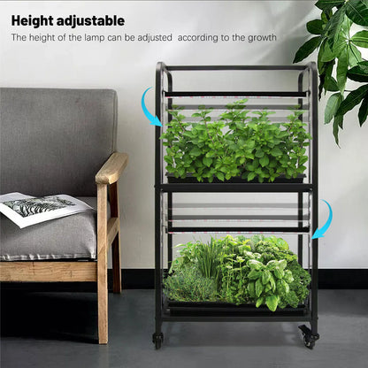 Smart Indoor Gardening System Plant Grow Light Led Herbs Planter Indoor Kit Plant Garden Stand