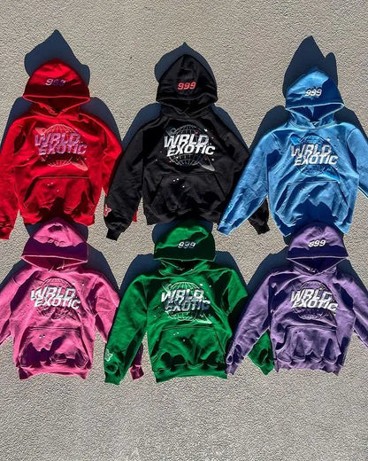 Y2K Harajuku lettre impression mousse pulls amples hommes femmes 2024 mode nouveau sweat-shirt hip-hop rock streetwear à capuche hauts