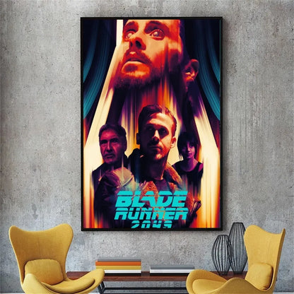 Blade Runner 2049 Movie Poster No Framed Poster Kraft Club Bar Paper Vintage Poster Wall Art Painting Bedroom Study Stickers