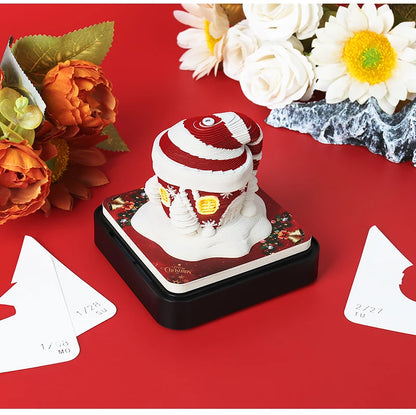 Table Calendar Tear Off Sticky Note Omoshiroi Block Custom 3D Memo Pad Notepad Christmas Funny Novelty Gifts For Children Kids