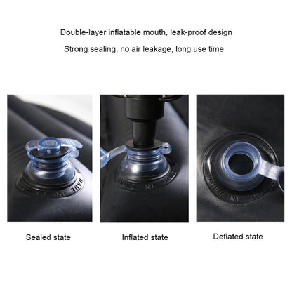 Airbed Household Outdoor Single Double Air Bed Thickened Folding Inflatable Convenient Mattress Sleep Rest for Car SUV Travel